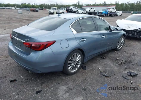 2019 Infiniti Q50 3.0T Luxe из США, поврежденный, VIN JN1EV7AP0KM510133